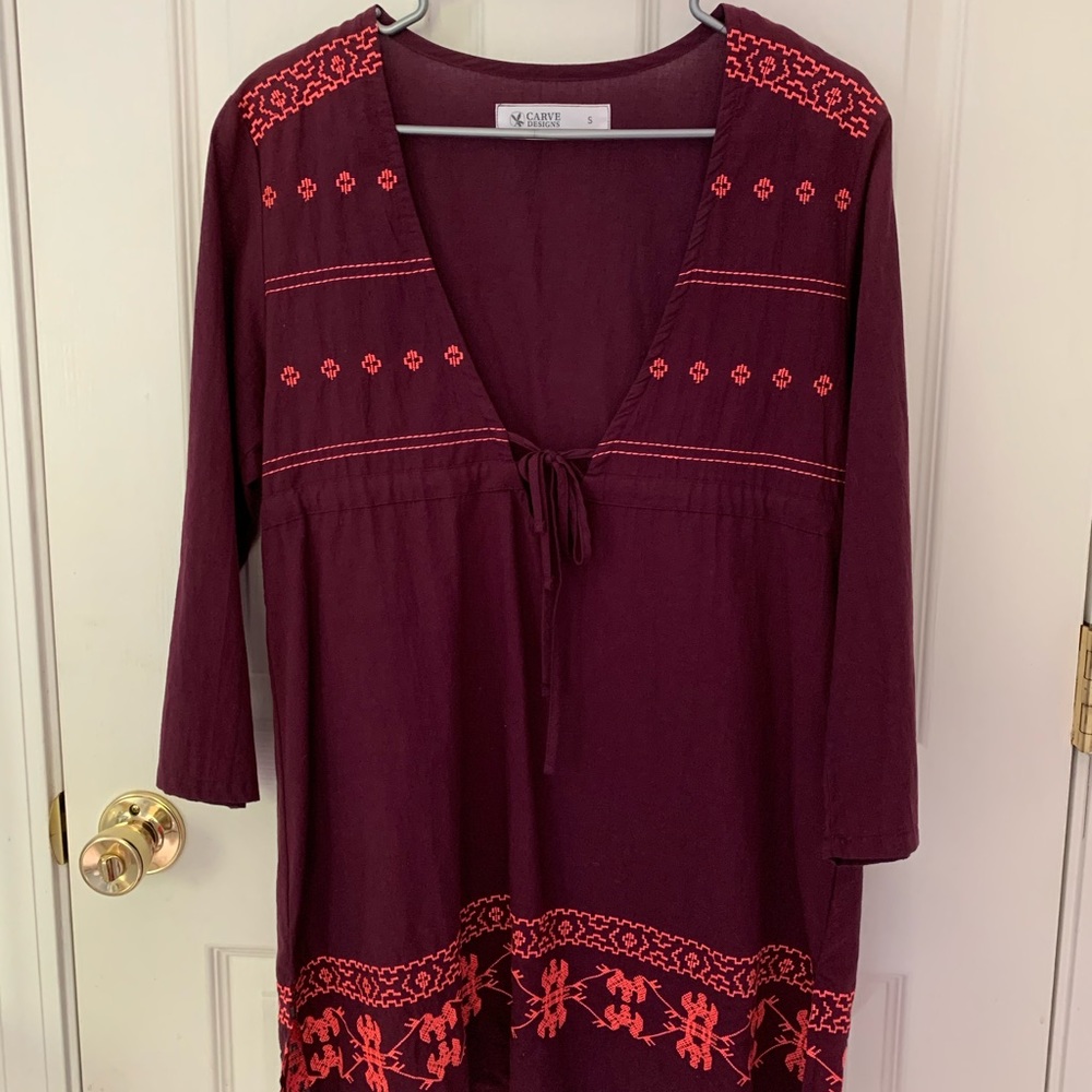 Carve designs dress/beach cover up